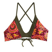 MEDIUM - Color Block Bikini Top
