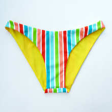 SMALL - Retro High Hip Brazilian Bikini Bottoms