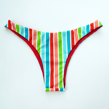 SMALL - Retro High Hip Brazilian Bikini Bottoms