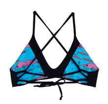 Angie Top- Blue Howdy Cactus