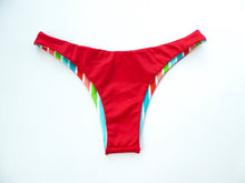 SMALL - Retro High Hip Brazilian Bikini Bottoms