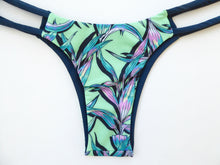 LARGE - High Hip Two Strap Brazilian Bottoms