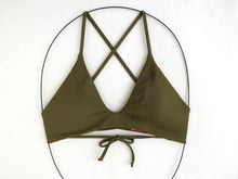 MEDIUM - Color Block Bikini Top